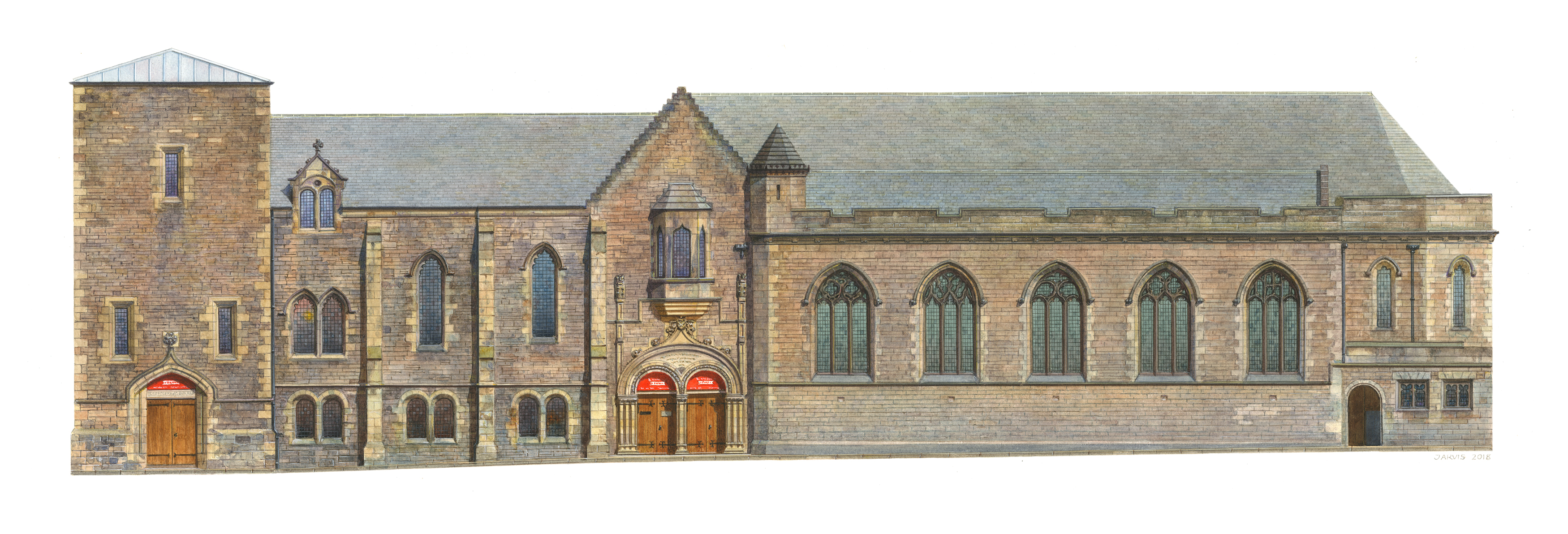 Assembly Roxburgh Assembly Roxy, Edinburgh: by Peter Jarvis, architectural illustrator